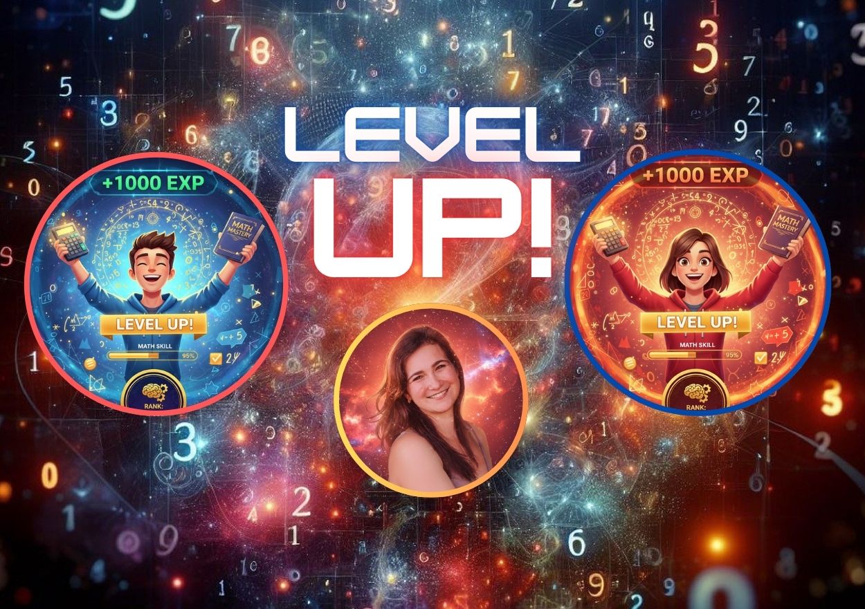 LEVEL UP! – matematický vesmír s Alenou a herními postavami